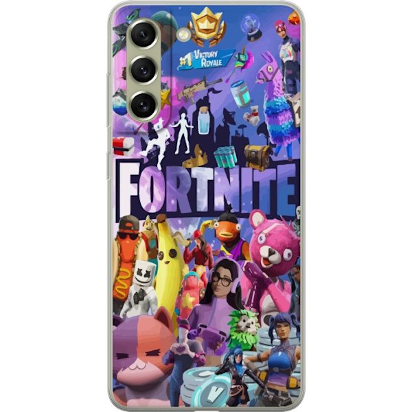 Samsung Galaxy S21 FE 5G Gjennomsiktig deksel Fortnite Skins E