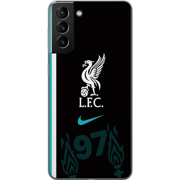 Samsung Galaxy S21+ 5G Läpinäkyvä kuori Liverpool FC