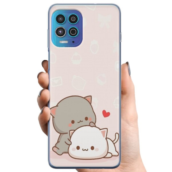 Motorola Moto G100 TPU Mobildeksel Kawaii