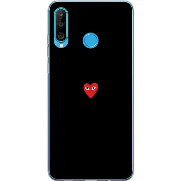 Kompatibel Mobilcover til Huawei P30 lite Hjerte