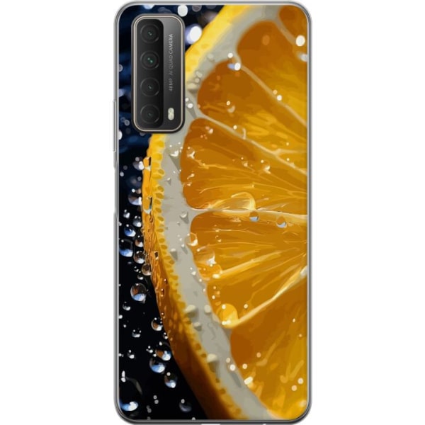 Huawei P smart 2021 Gennemsigtig cover Appelsin