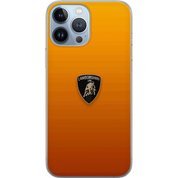 Apple iPhone 13 Pro Max Läpinäkyvä kuori Lamborghini