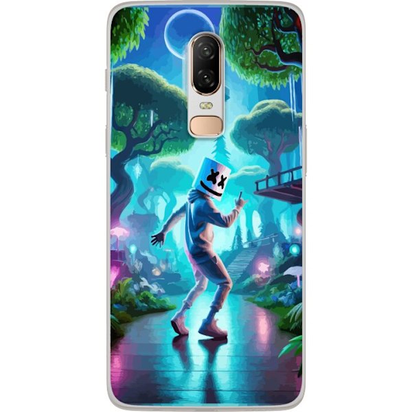 OnePlus 6 Gennemsigtig cover Fortnite