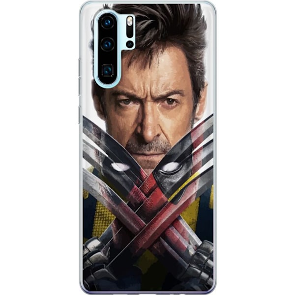 Huawei P30 Pro Gjennomsiktig deksel Deadpool & Wolverine