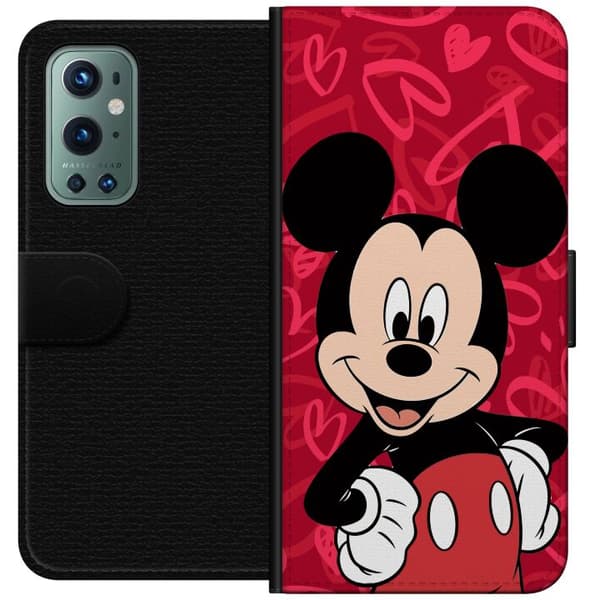 Kompatibelt Plånboksfodral till OnePlus 9 Pro Musse Pigg