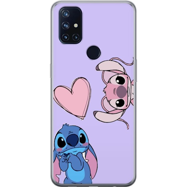 OnePlus Nord N10 5G Gennemsigtig cover Stitch Mode