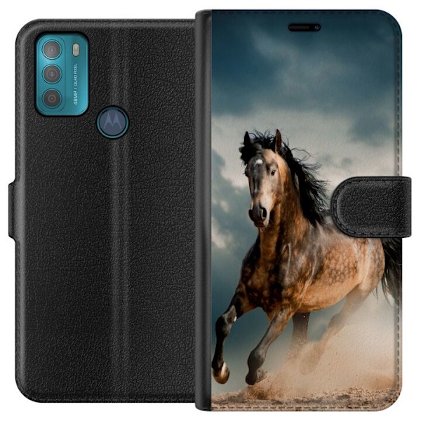 Motorola Moto G50 Tegnebogsetui Hest