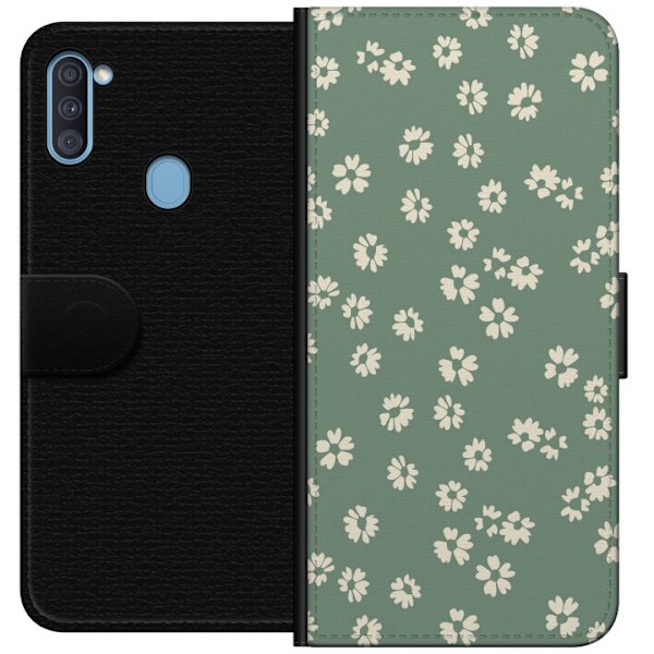 Samsung Galaxy A11 Plånboksfodral Blomsterdröm – färgglatt blommönster