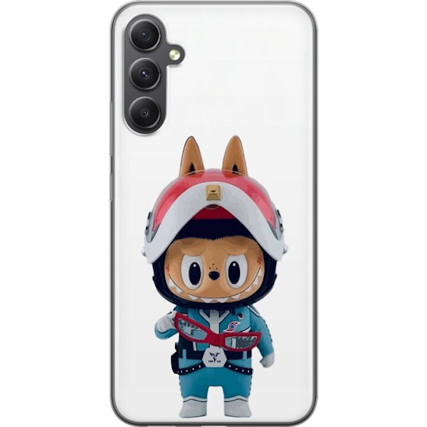 Samsung Galaxy A16 5G Läpinäkyvä kuori How2work Labubu hirv