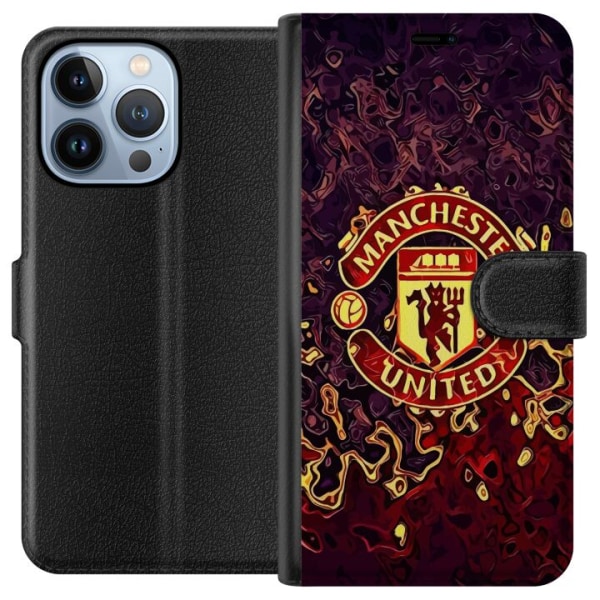 Apple iPhone 13 Pro Lompakkokotelo Manchester United