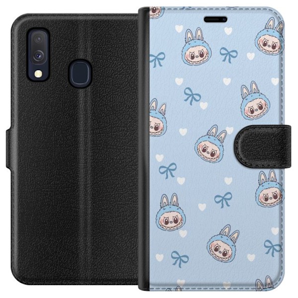 Samsung Galaxy A40 Tegnebogsetui Labubu Ildånd