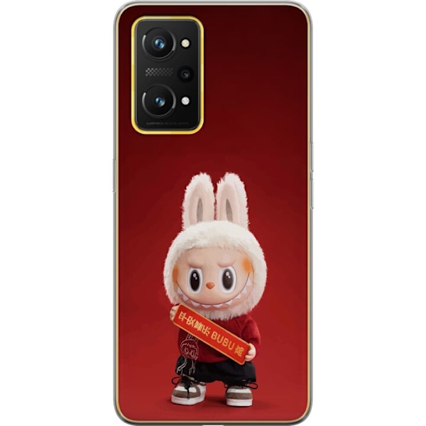 Realme GT Neo 3T Läpinäkyvä kuori Pop Mart The Monsters Lab