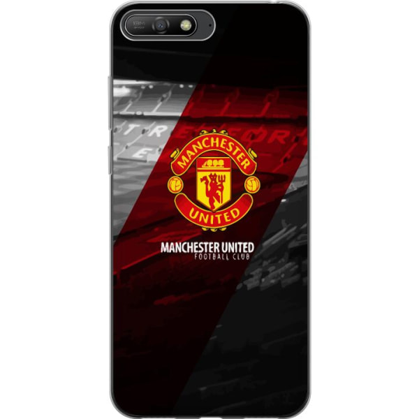 Huawei Y6 (2018) Genomskinligt Skal Manchester United