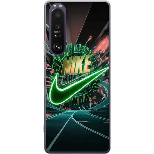 Sony Xperia 1 III Läpinäkyvä kuori Nike