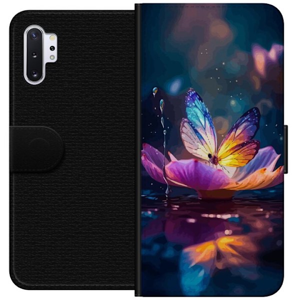 Samsung Galaxy Note10+ Lommeboketui Butterfly