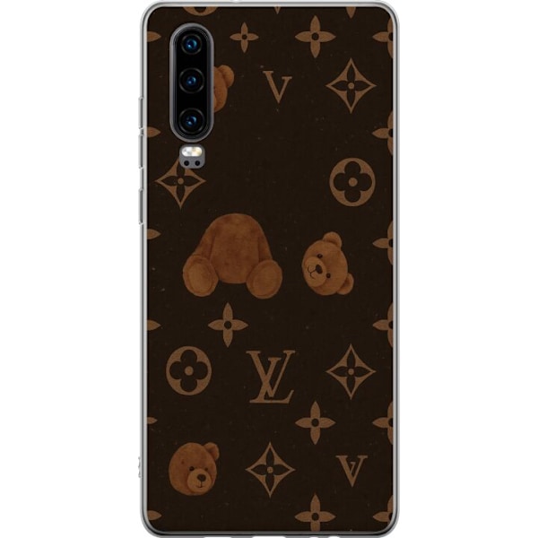 Huawei P30 Läpinäkyvä kuori Plush Luxe