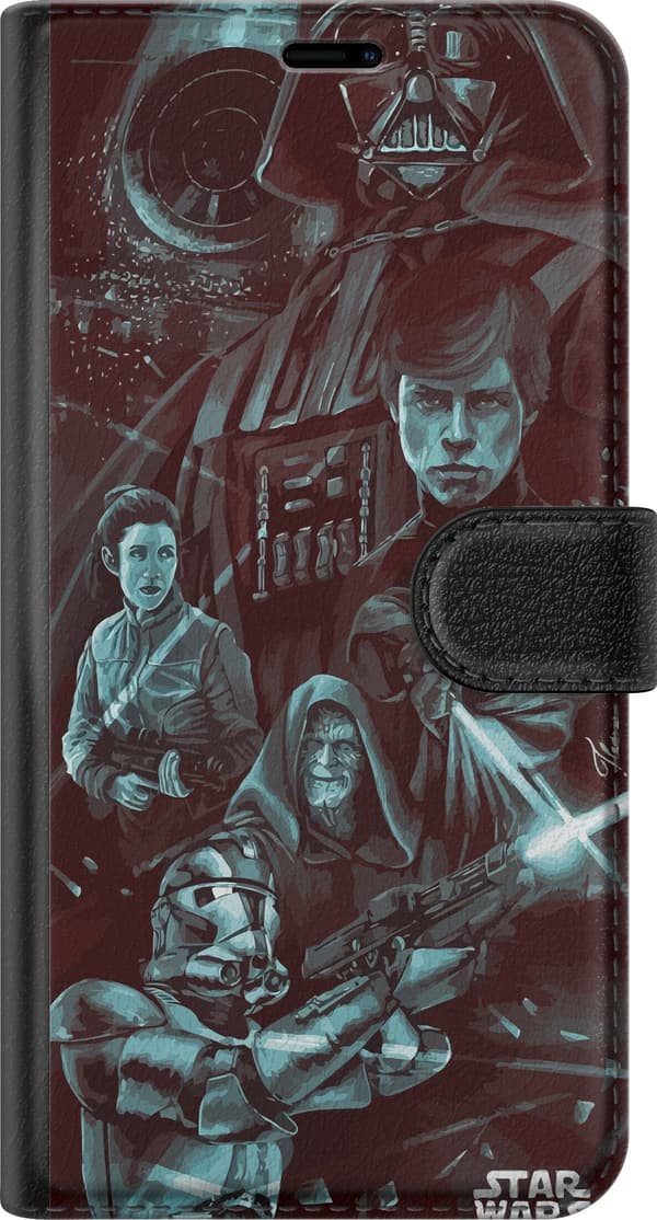 Kompatibelt Plånboksfodral till Samsung Galaxy S24 FE Star Wars