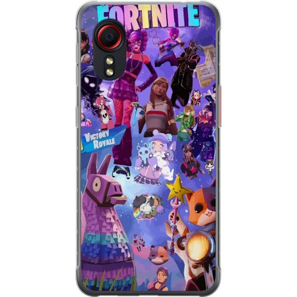 Samsung Galaxy Xcover 5 Gennemsigtig cover Fortnite