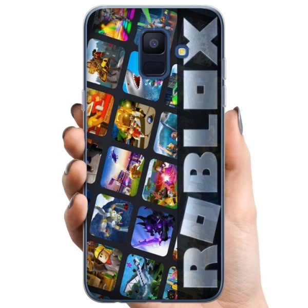 Samsung Galaxy A6 (2018) TPU Mobilcover Roblox