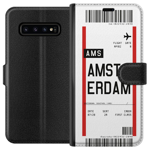 Samsung Galaxy S10 Lompakkokotelo Amsterdam