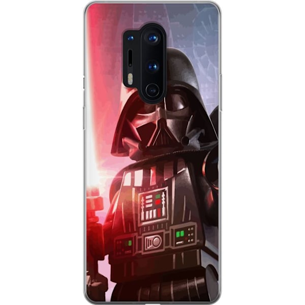 OnePlus 8 Pro Läpinäkyvä kuori Darth Vader