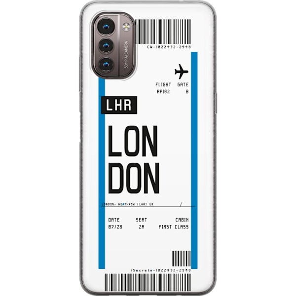 Nokia G21 Gjennomsiktig deksel London