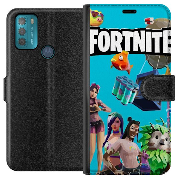 Motorola Moto G50 Plånboksfodral Fortnite