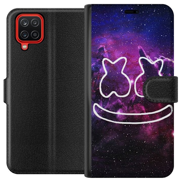Samsung Galaxy A12 Tegnebogsetui Fortnite Marshmello