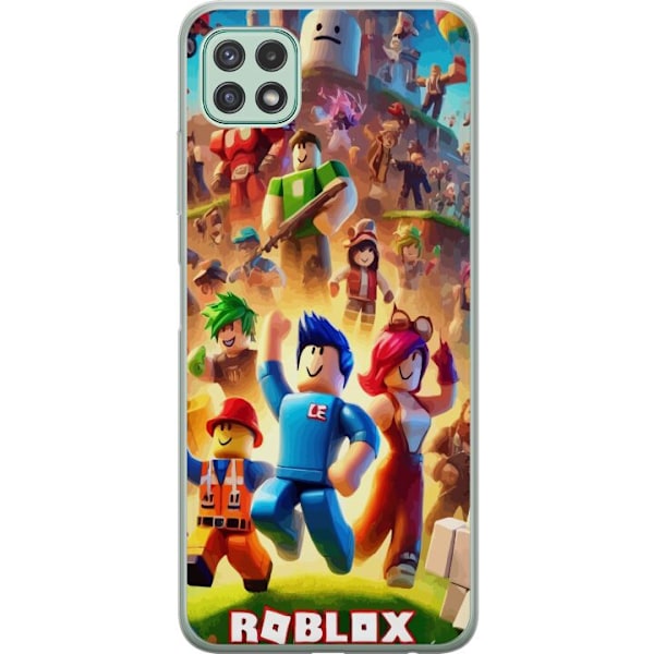 Samsung Galaxy A22 5G Gennemsigtig cover Roblox