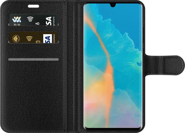 Kompatibel Tegnebogsetui til Huawei P30 Pro Grå spelkonsol grå