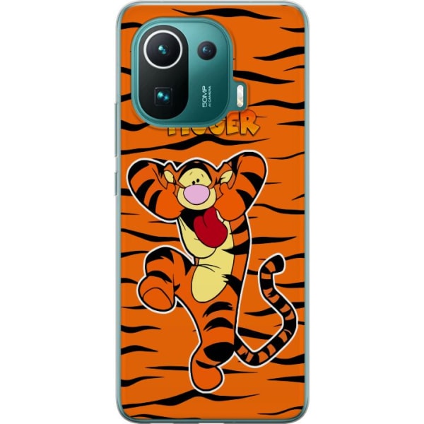 Xiaomi Mi 11 Pro Gennemsigtig cover Tiger