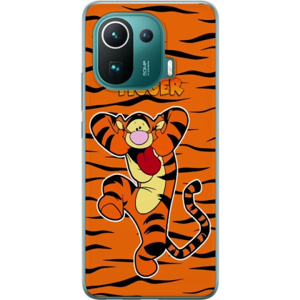 Xiaomi Mi 11 Pro Gjennomsiktig deksel Tiger