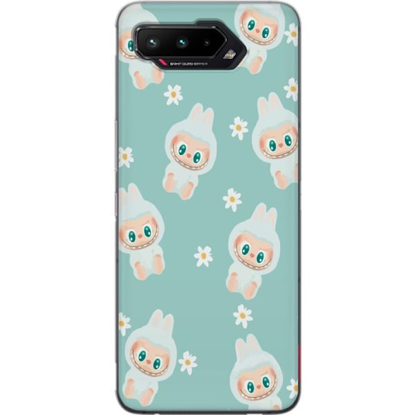 Asus ROG Phone 5 Läpinäkyvä kuori Labubu Candy Vibes
