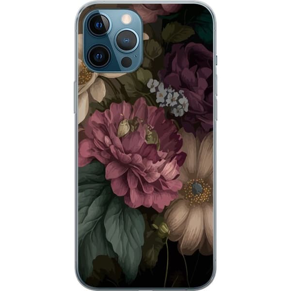 Kompatibel Mobilcover til Apple iPhone 12 Pro Max Blomster