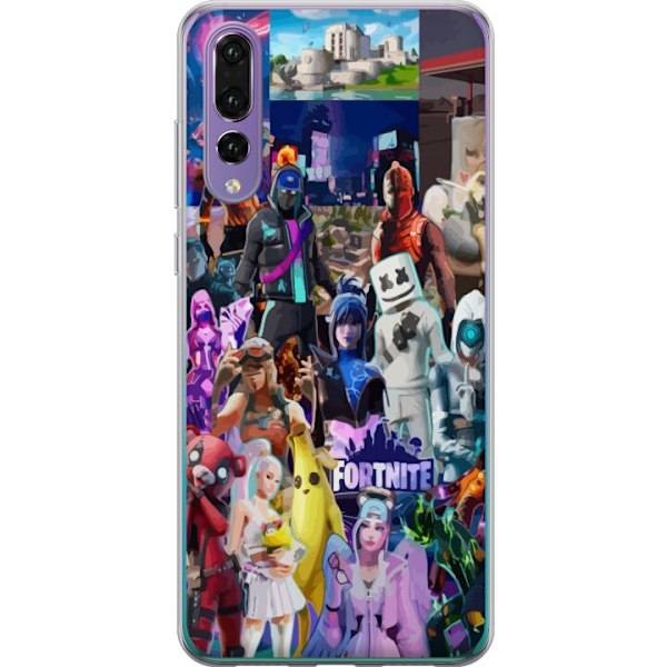 Huawei P20 Pro Gennemsigtig cover Fortnite