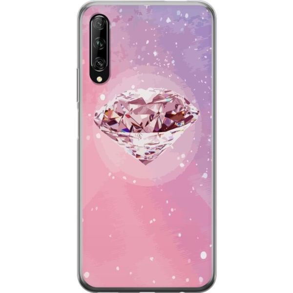 Huawei P smart Pro 2019 Gennemsigtig cover Glitter Diamant