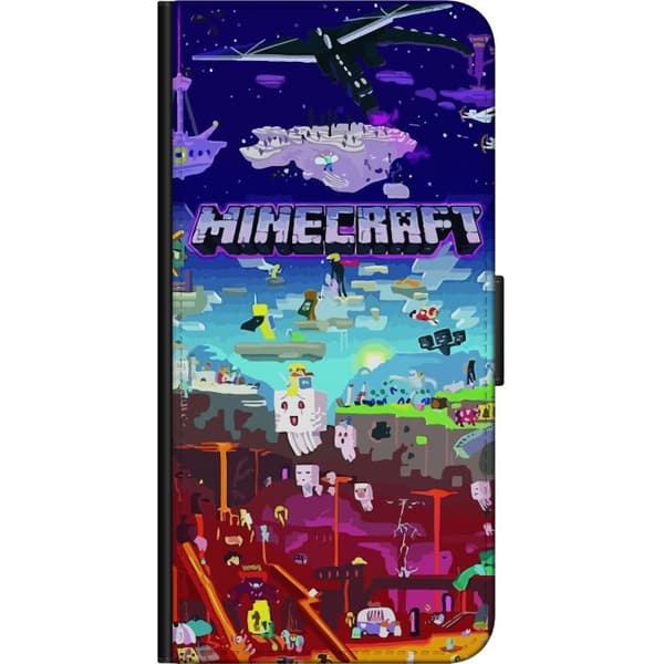 Kompatibelt Lommeboketui til Samsung Galaxy A20s Minecraft