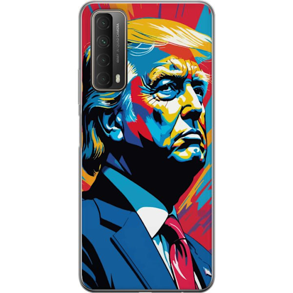 Huawei P smart 2021 Läpinäkyvä kuori Trump