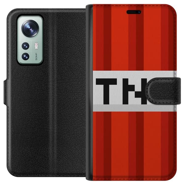 Kompatibelt Plånboksfodral till Xiaomi 12 Minecraft TNT