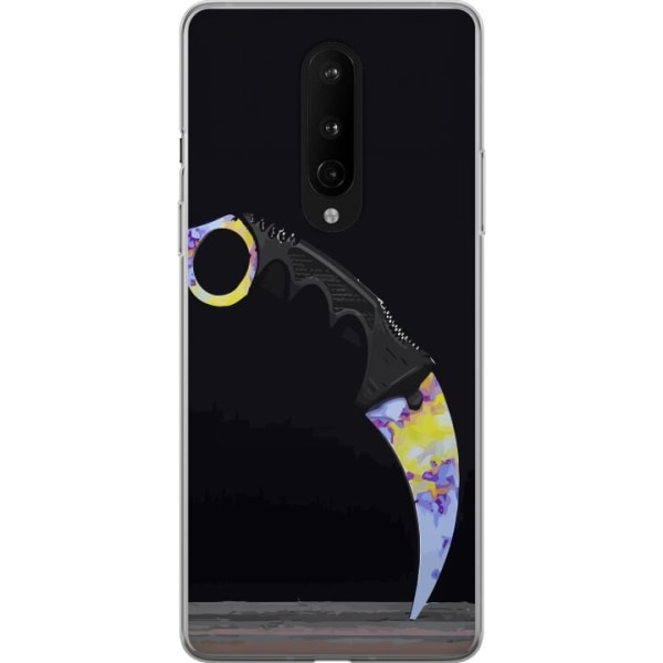 OnePlus 8 Gjennomsiktig deksel Karambit / Butterfly / M9 Bayon