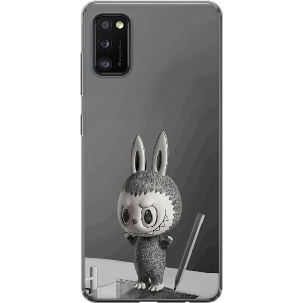 Samsung Galaxy A41 Gjennomsiktig deksel Pop Mart MEGA LABUBU L