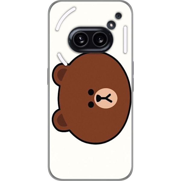 Nothing Phone (2a) Plus Gjennomsiktig deksel line friends brow