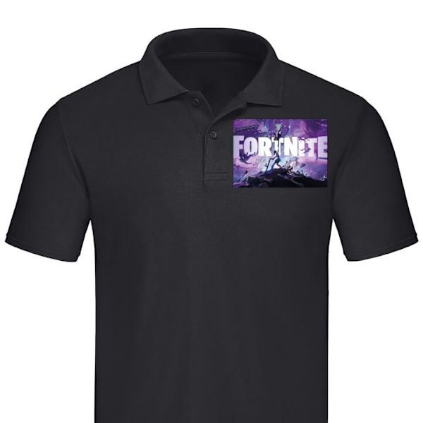 Piqué for Voksen | Elegant Piquégenser Fortnite Svart XX-Large