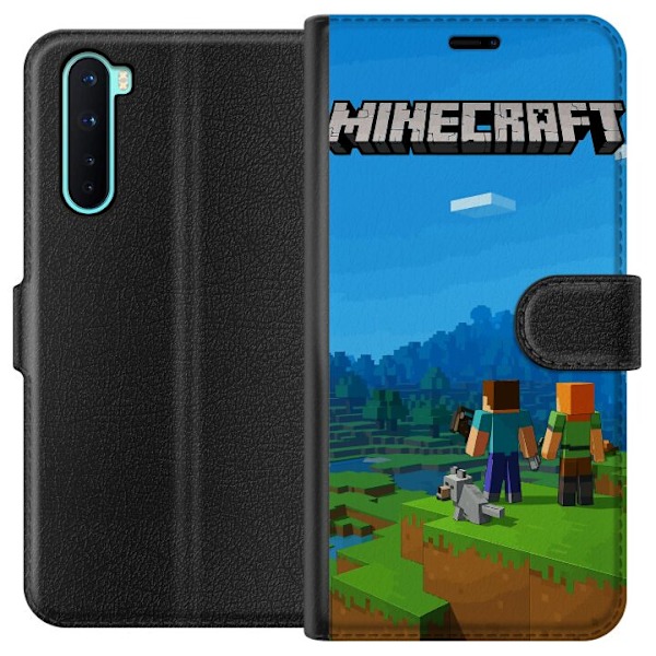 OnePlus Nord Tegnebogsetui Minecraft Key Art