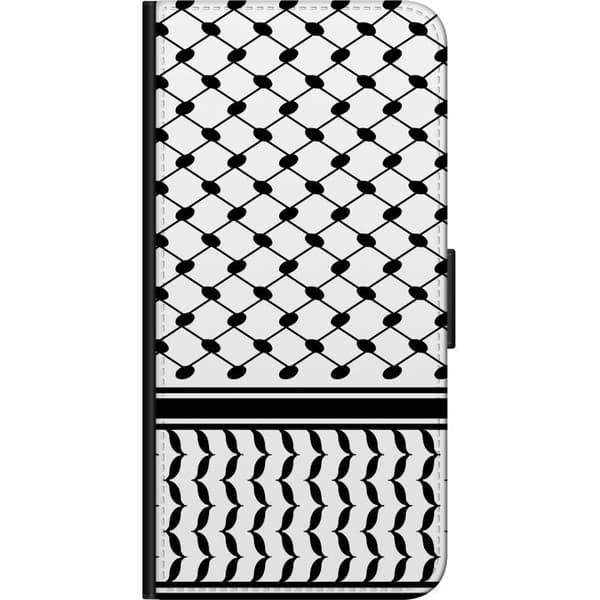 Kompatibelt Plånboksfodral till Samsung Galaxy A20s Keffiyeh mönster