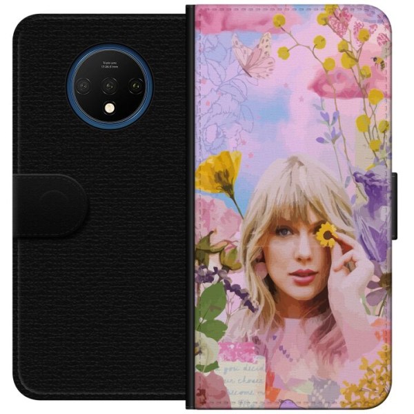 OnePlus 7T Plånboksfodral Taylor Swift - Blomma