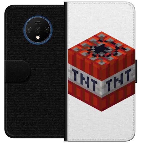 OnePlus 7T Tegnebogsetui Minecraft TNT