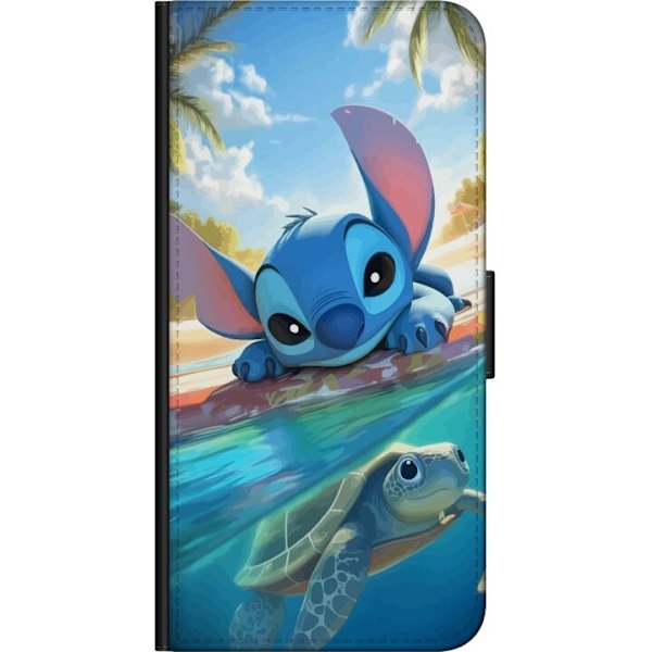 OnePlus 7 Pro Plånboksfodral Stitch med sköldpadda – söt