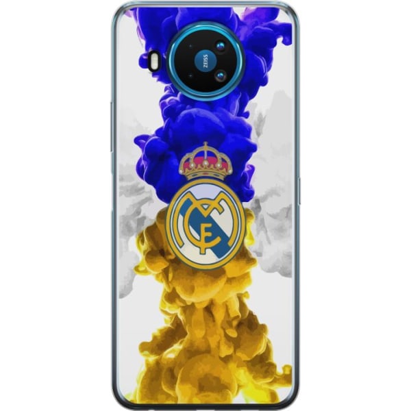 Nokia 8.3 5G Genomskinligt Skal Real Madrid Färger