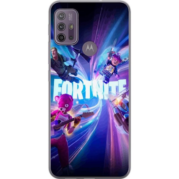 Motorola Moto G10 Läpinäkyvä kuori Fortnite